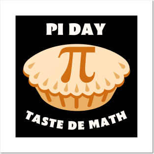 Pi Day Taste The Math Posters and Art